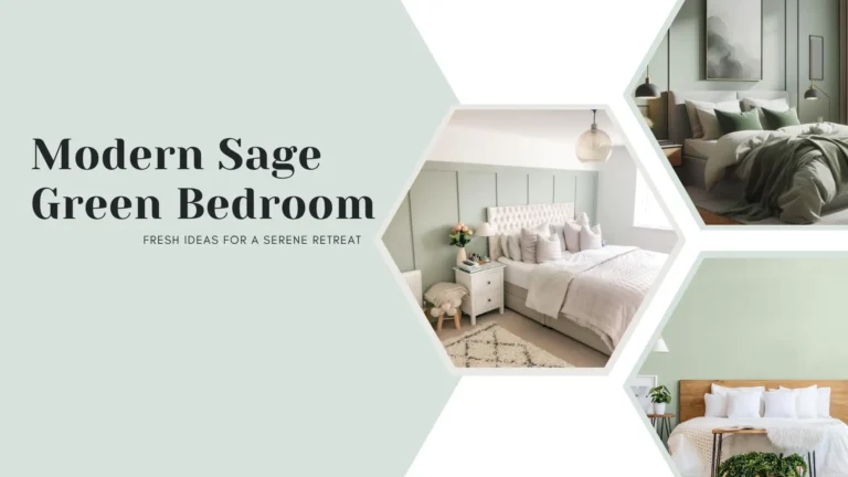 Modern Sage Green Bedroom